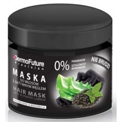 Maska do włosów z aktywnym węglem DermoFuture