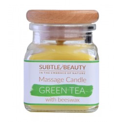 Świeca do masażu GREEN TEA Subtle Beauty