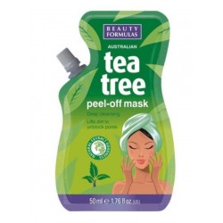 Maska do twarzy peel-off TEA TREE OIL Beauty Formulas