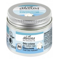 Dezodorant w kremie z organiczną bawełną ALVIANA