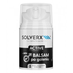 Energetyzujący balsam po goleniu ACTIVE MEN SOLVERX