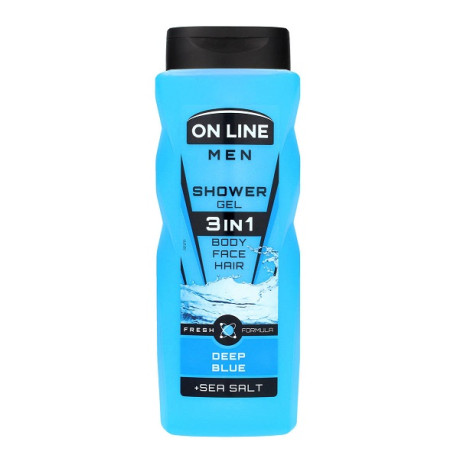 Żel pod prysznic dla mężczyzn ON LINE DEEP BLUE