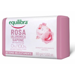 Różane mydło z kwasem hialuronowym EQUILIBRA