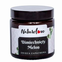 Świeca sojowa UŚMIECHNIĘTY MELON NATUROLOVE